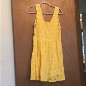 Yellow sun dress